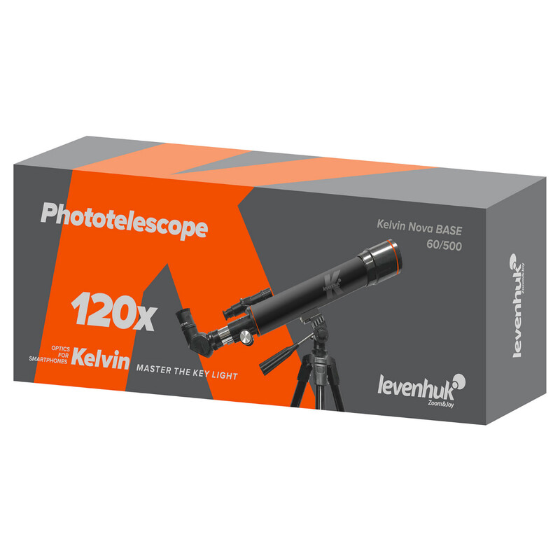 Levenhuk -teleskop AC 60/500 Kelvin Nova BASE