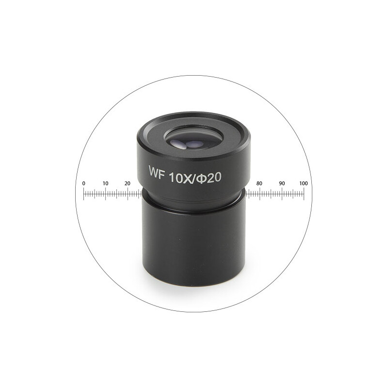 Novex Okular med vidvinkel 50.811, WF 10x med mikrometer