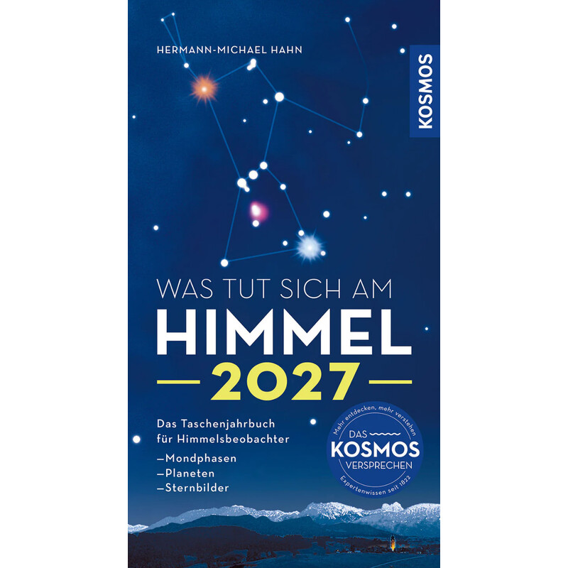 Kosmos Verlag Årsbok Was tut sich am Himmel 2027