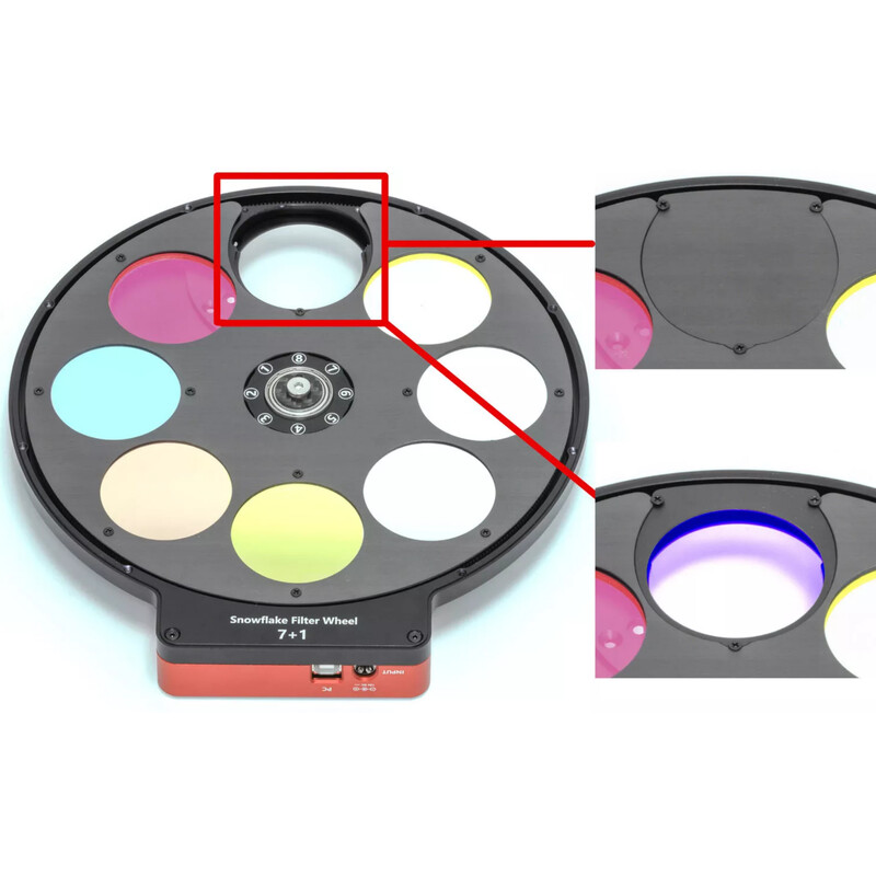 Wanderer Astro Filterhjul Snowflake 7+1 2"